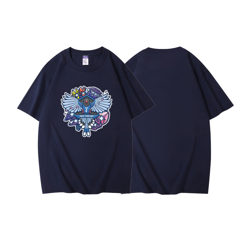 Navy w/full-color Tshirt